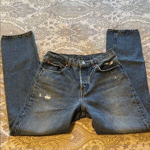 Levi's Classic Blue Denim Jeans